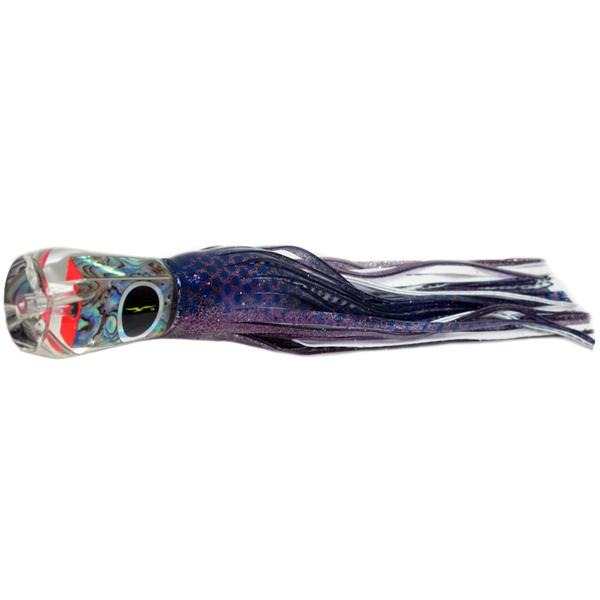 Black Bart Cairns Prowler Medium Tackle Lure - Purple Blue Dot/White Dot - shopbulluna.com