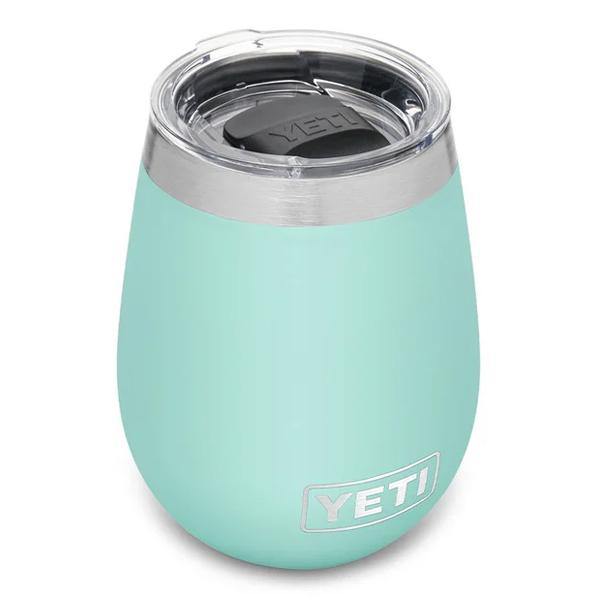 Yeti Rambler 10 Ounce Wine Tumbler With Magslider Lid - Seafoam - shopbulluna.com