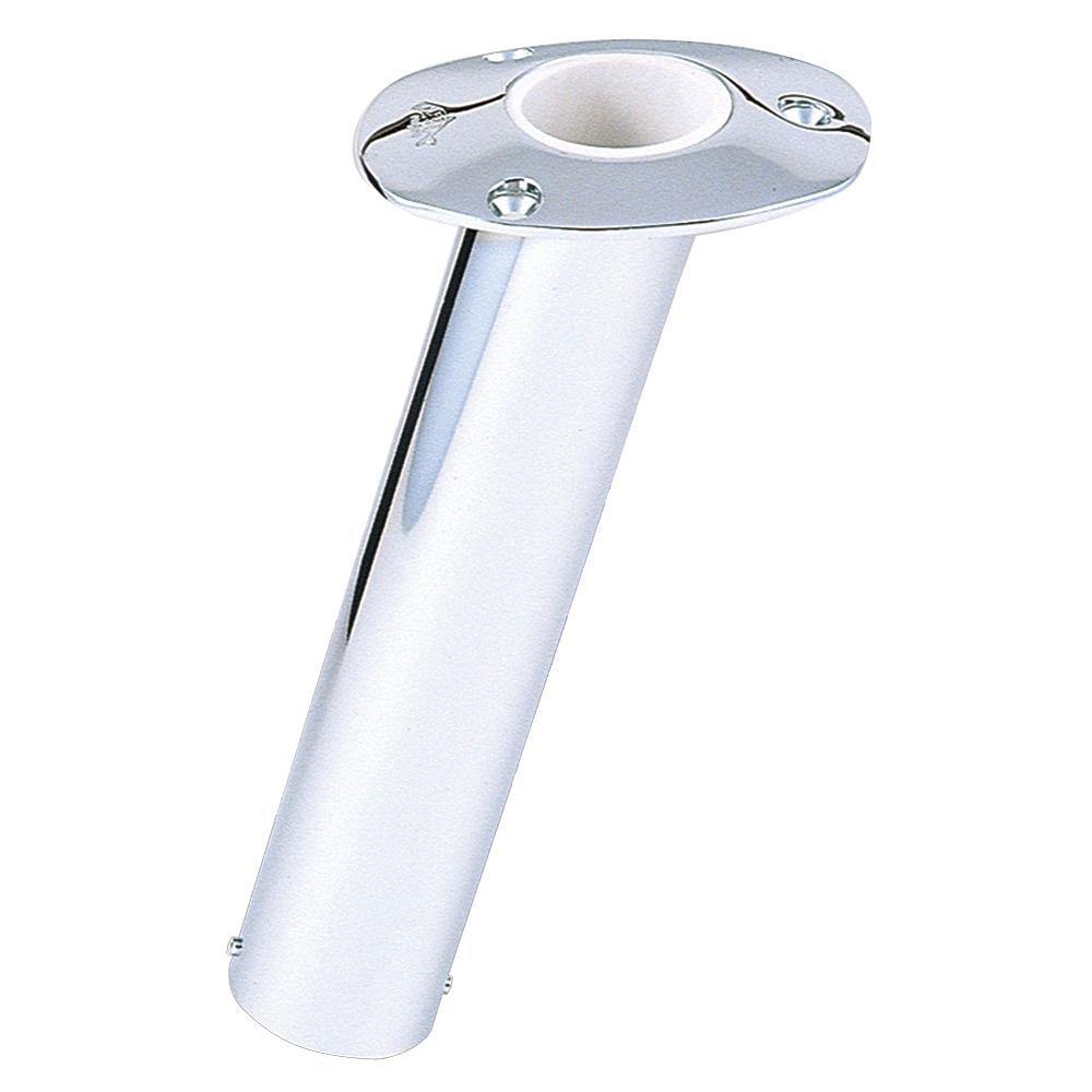 Lee's 15 Degree Stainless Steel Flush Mount Rod Holder - 2" O.D. [RH529HS] - shopbulluna.com