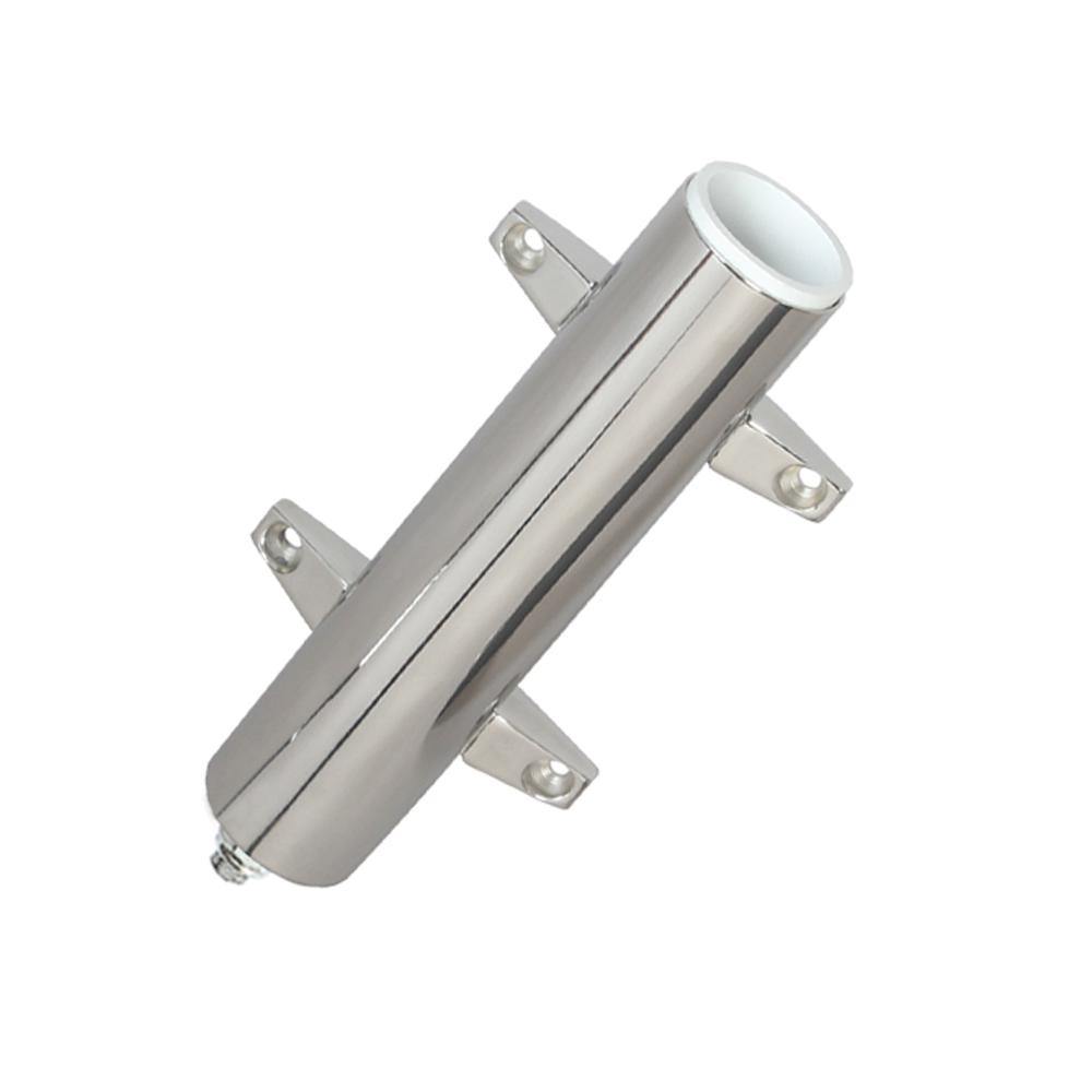 Lee's Stainless Steel Heavy Duty Bulkhead Mount w/Swivel Base  2.25" OD X 10.5" Tube [RH570] - shopbulluna.com