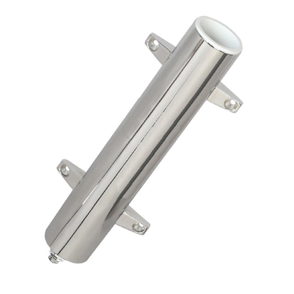 Lee's Stainless Steel Heavy Duty Bulkhead Mount w/ Swivel Base - Extra Long 2.25" OD X 14.5" Tube [RH570XL] - shopbulluna.com