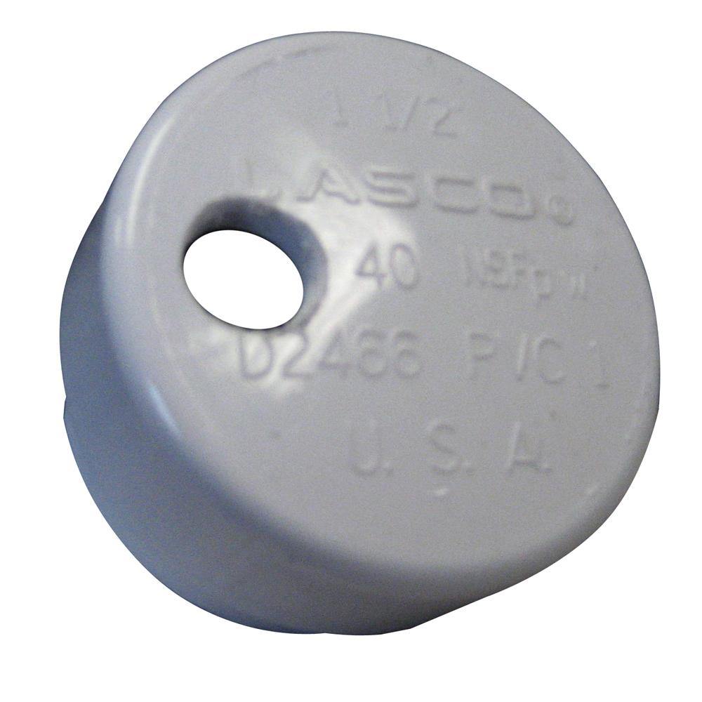 Lee's PVC Drain Cap f/Heavy Rod Holders 1/4" NPT [RH5999-0003] - shopbulluna.com