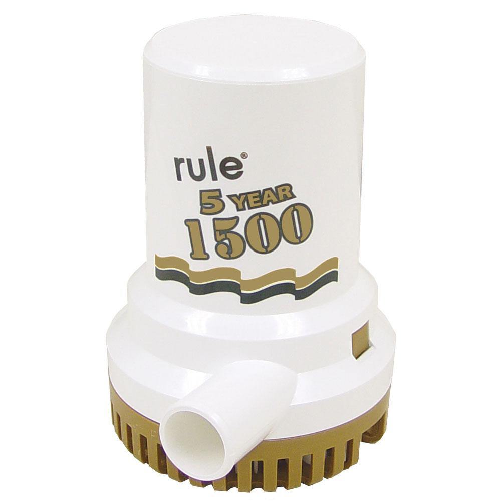 Rule 1500 G.P.H. "Gold Series" Bilge Pump [04] - shopbulluna.com