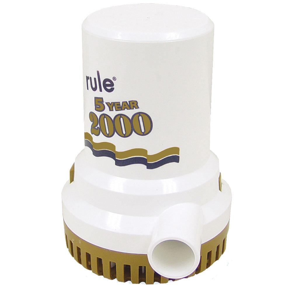 Rule 2000 G.P.H. "Gold Series" Bilge Pump [09] - shopbulluna.com