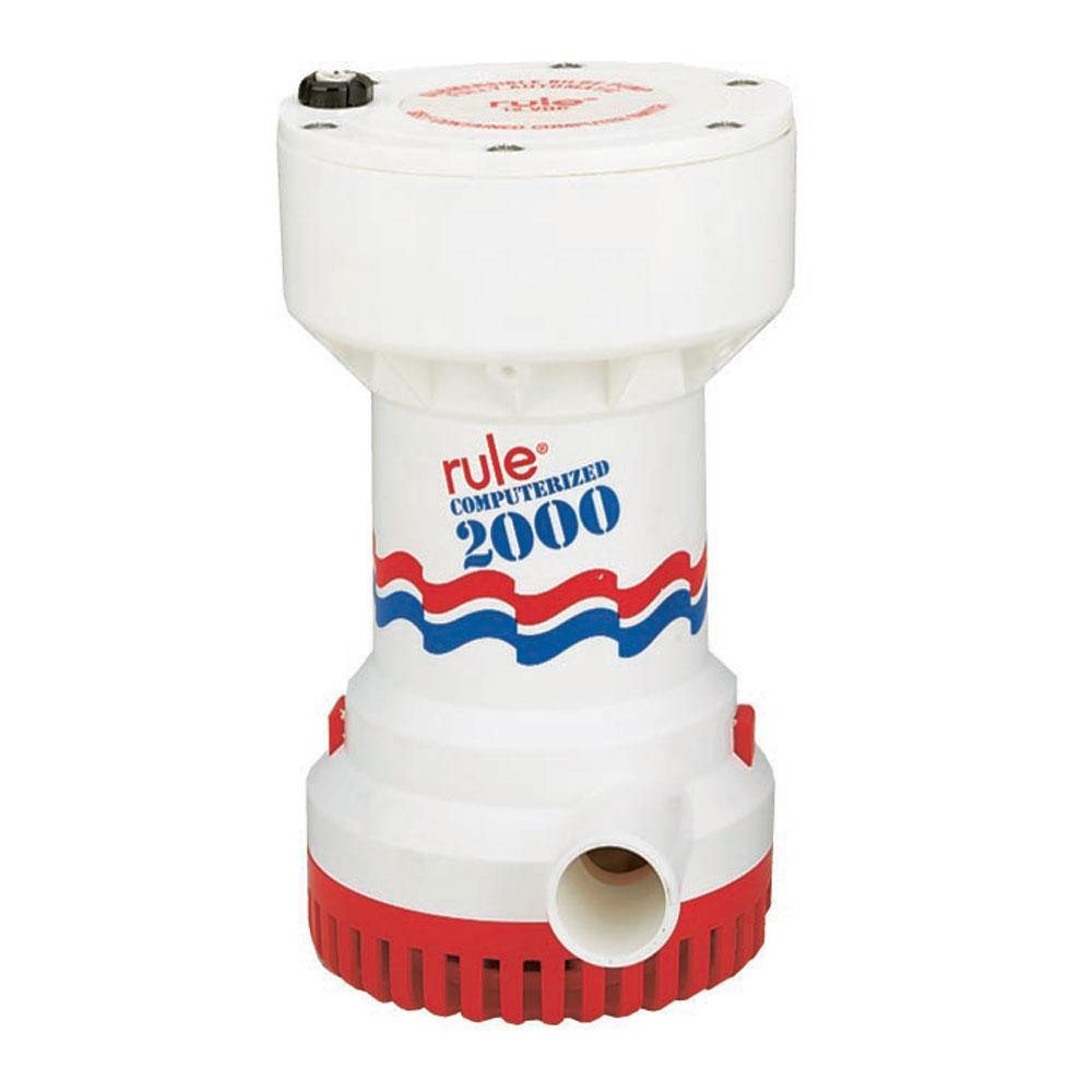 Rule 2000 G.P.H. Automatic Bilge Pump [53S] - shopbulluna.com