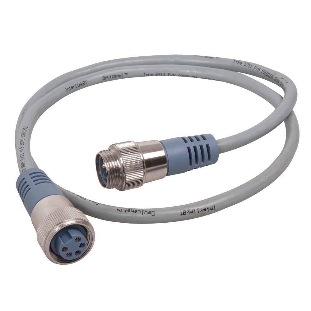 Maretron Mini Double Ended Cordset - Male to Female - 1M - Grey [NM-NG1-NF-01.0] - shopbulluna.com