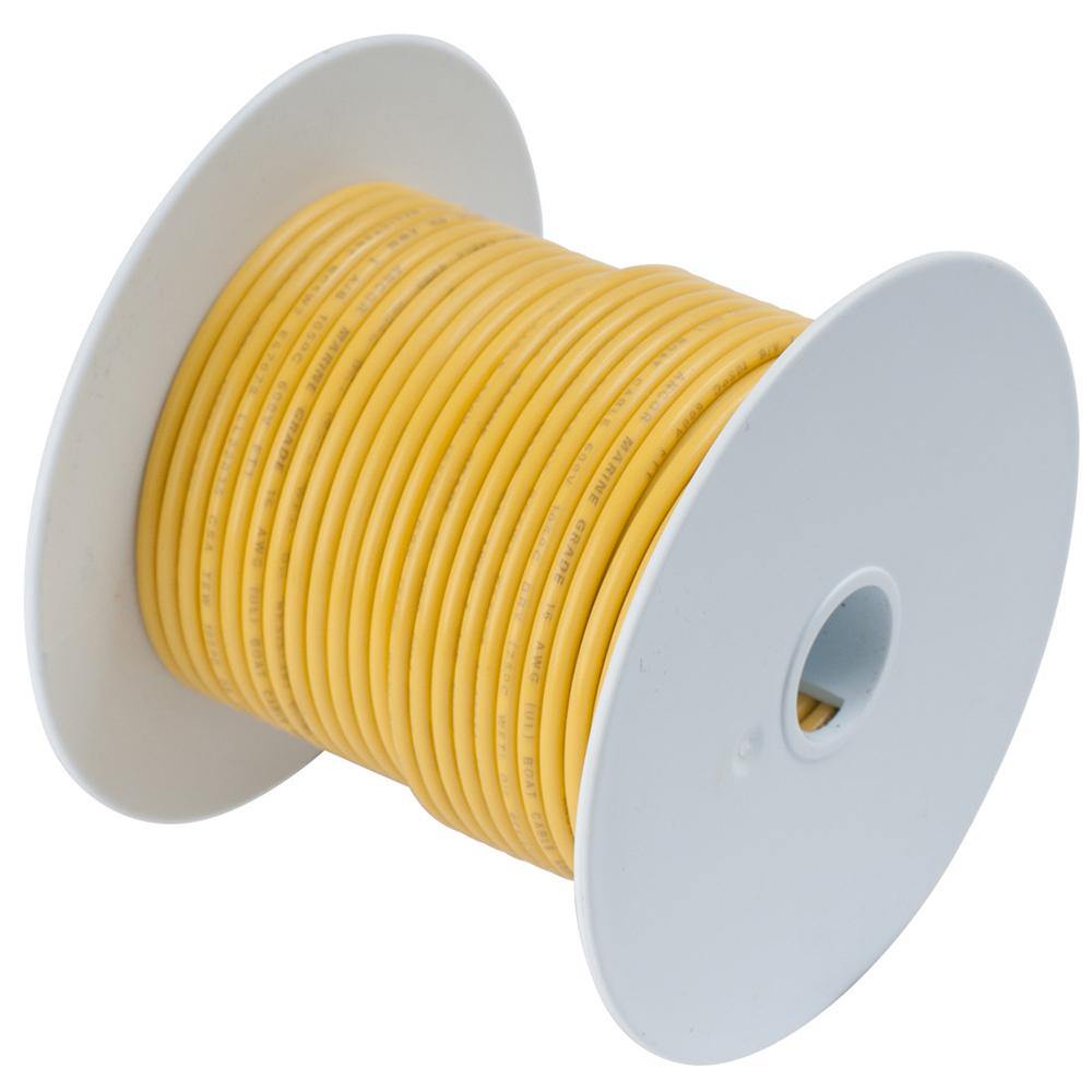 Ancor Yellow 8 AWG Battery Cable - 25' [111902] - shopbulluna.com