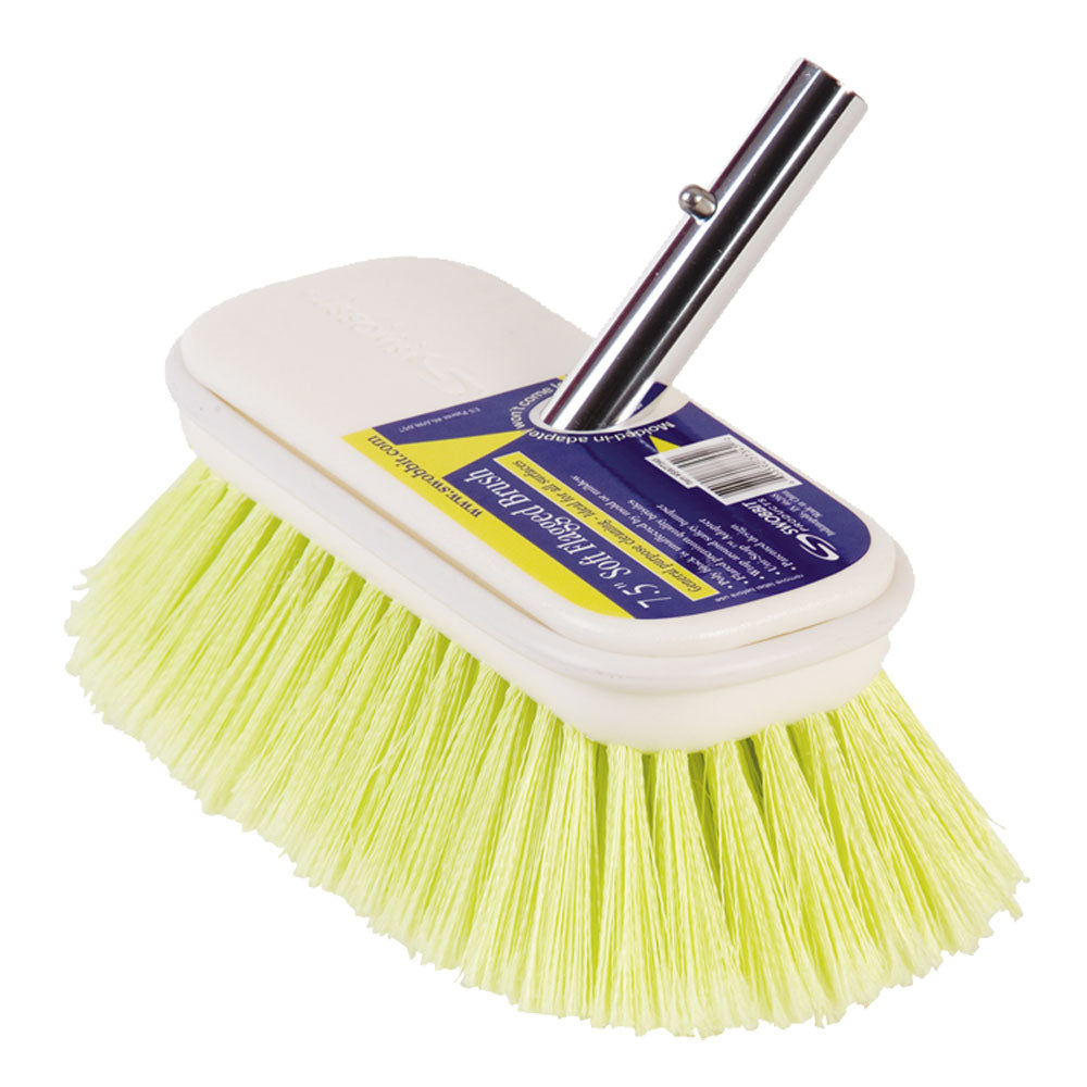 Swobbit 7.5" Soft Brush - Yellow [SW77345] - shopbulluna.com