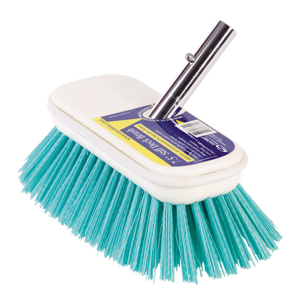 Swobbit 7.5" Stiff Brush - Blue [SW77355] - shopbulluna.com