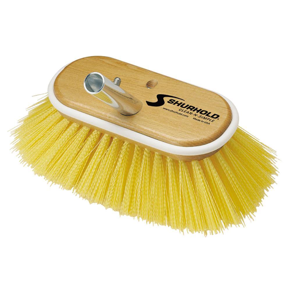 Shurhold 6" Polystyrene Medium Bristle Deck Brush [955] - shopbulluna.com