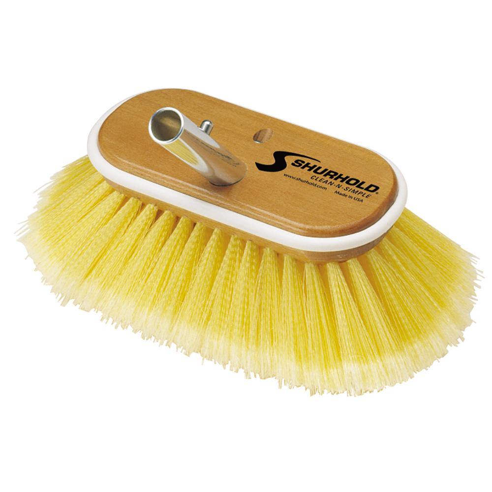 Shurhold 6" Polystyrene Soft Bristles Deck Brush [960] - shopbulluna.com