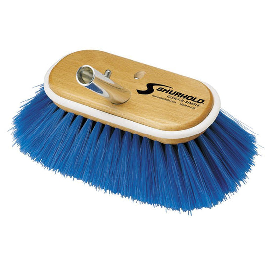 Shurhold 6" Nylon Extra Soft Bristles Deck Brush [970] - shopbulluna.com