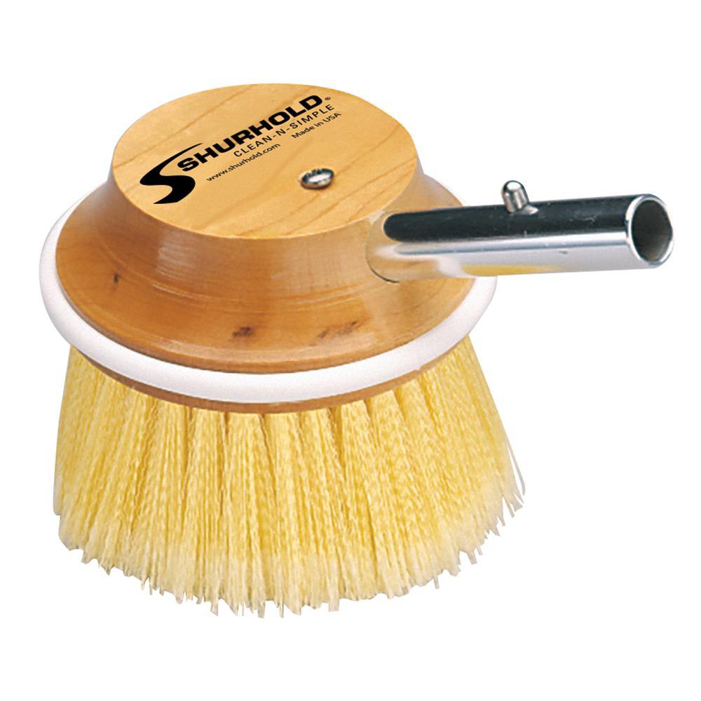 Shurhold 5" Round Polystyrene Soft Brush f/ Windows, Hulls, & Wheels [50] - shopbulluna.com