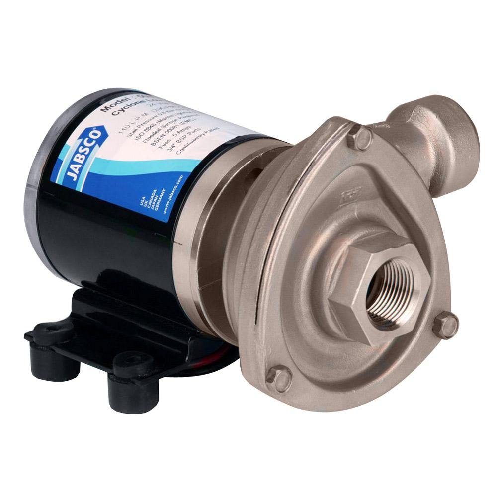 Jabsco Low Pressure Cyclon Centrifugal Pump - 12V [50840-0012] - shopbulluna.com