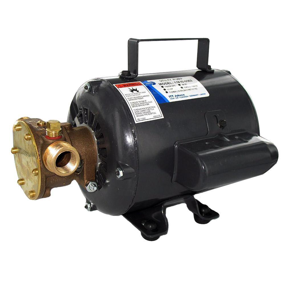 Jabsco Bronze AC Motor Pump Unit - 115v [11810-0003] - shopbulluna.com