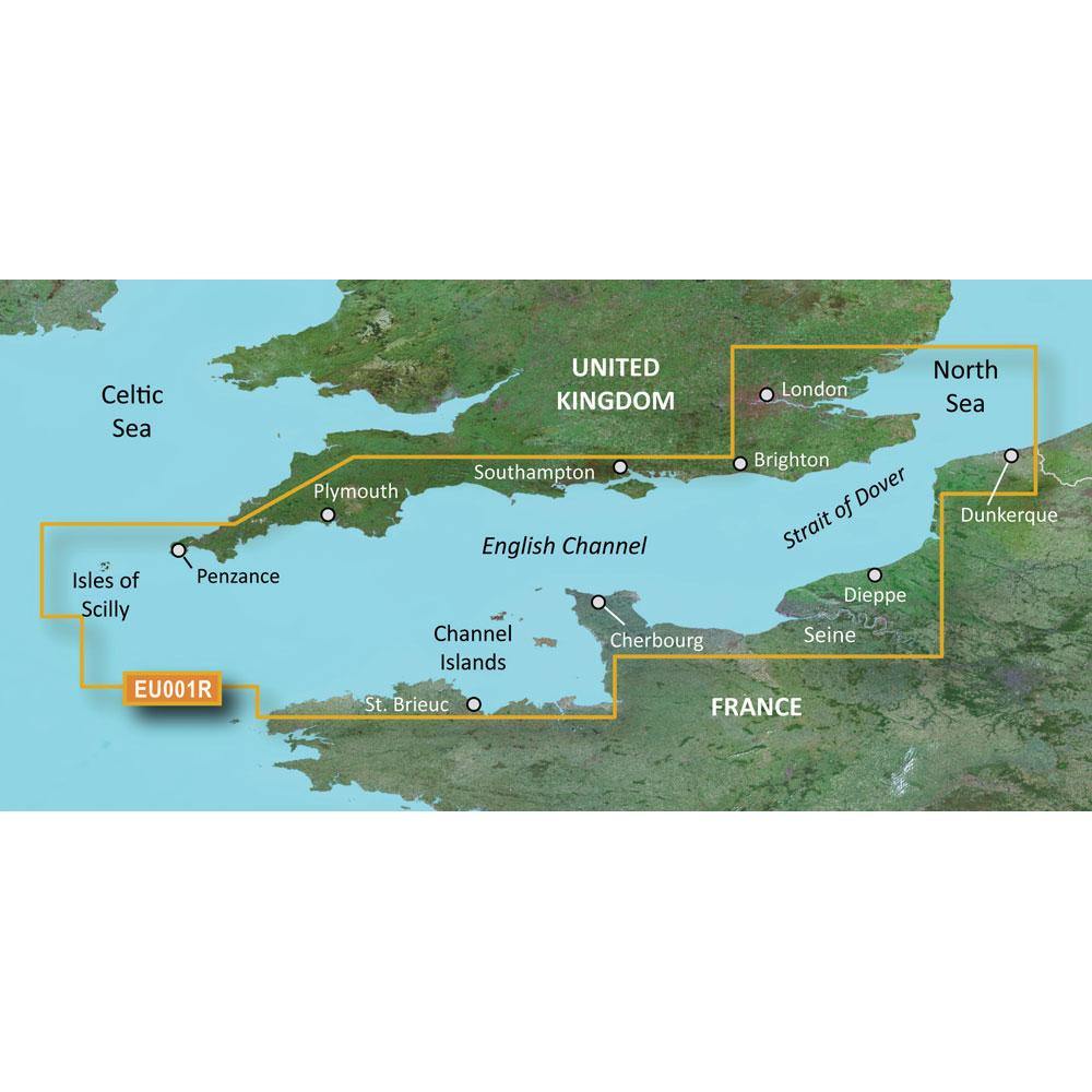 Garmin BlueChart g3 HD - HXEU001R - English Channel - microSD/SD [010-C0760-20] - shopbulluna.com