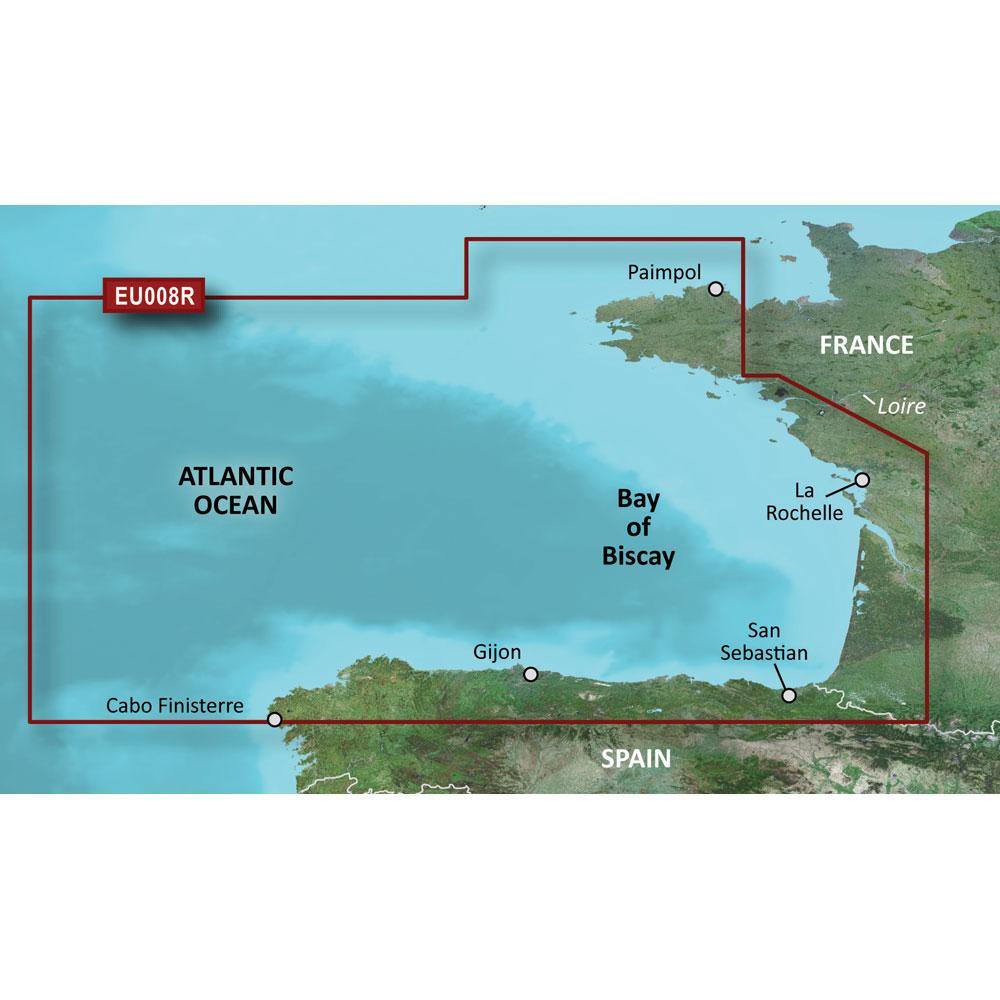 Garmin BlueChart g3 HD - HXEU008R - Bay of Biscay - microSD/SD [010-C0766-20] - shopbulluna.com