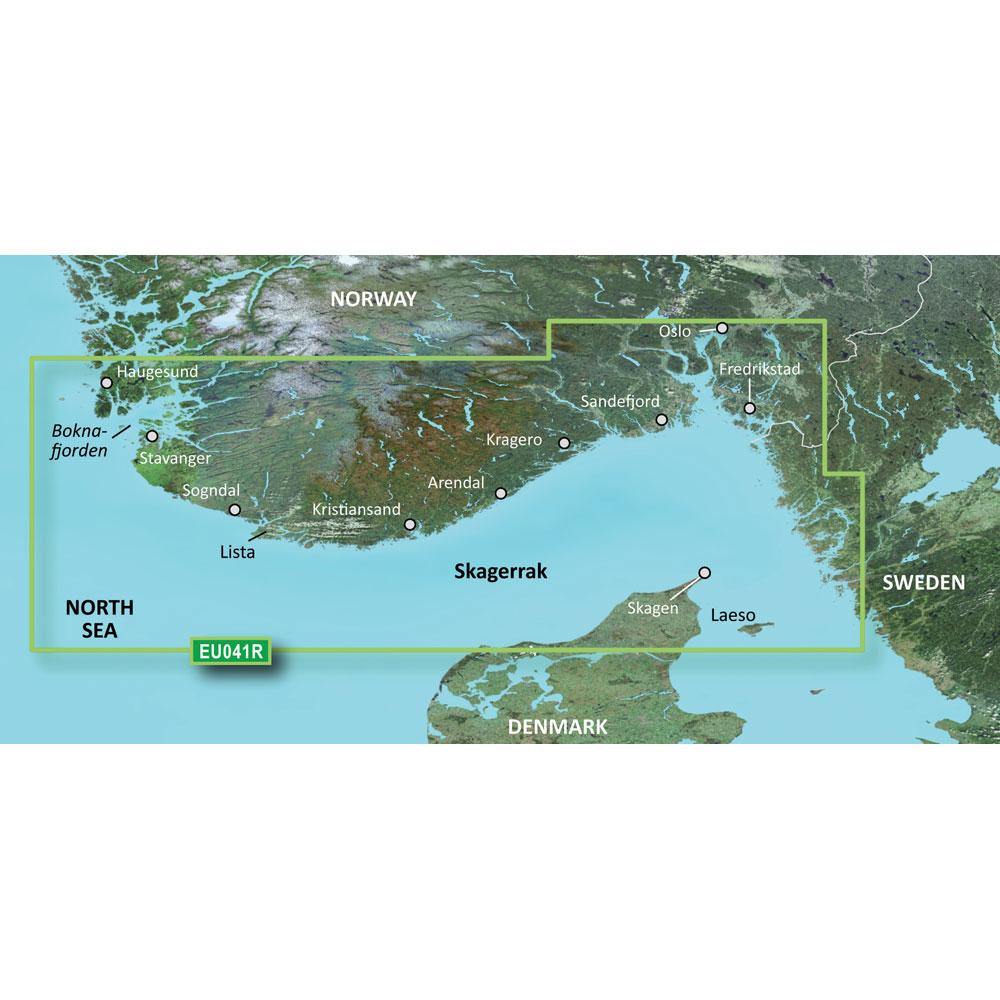 Garmin BlueChart g3 HD - HXEU041R - Oslo - Skagerak - Haugesund - microSD/SD [010-C0778-20] - shopbulluna.com