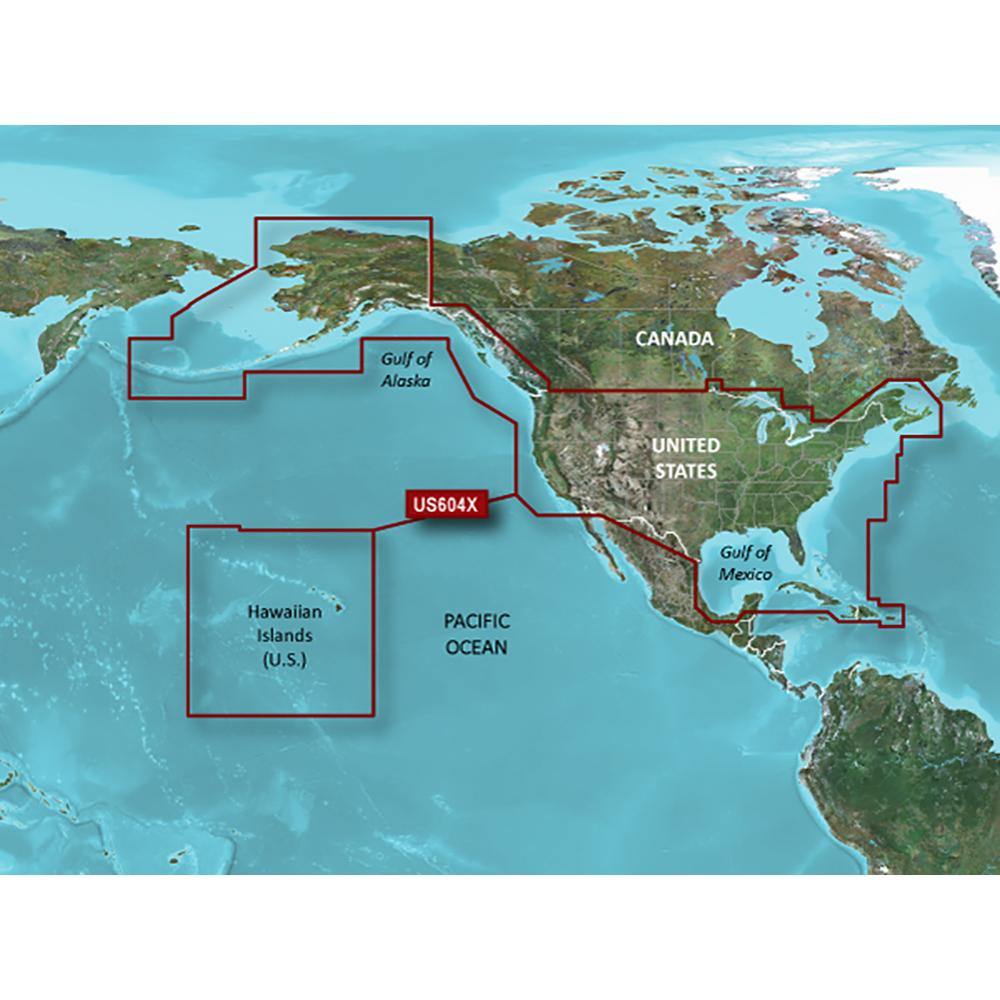 Garmin BlueChart g3 HD - HXUS604x - US All  Canadian West - microSD/SD [010-C1018-20] - shopbulluna.com