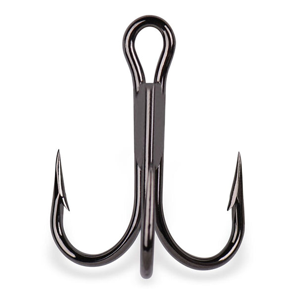 Mustad Kingfish Black Nickel Treble Hook - 25 Units - shopbulluna.com