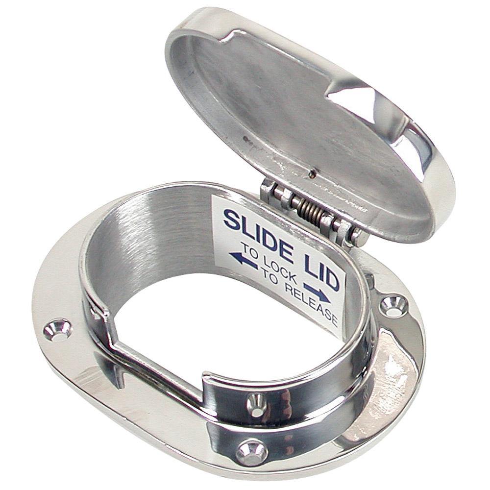 Whitecap Chain & Rope Deck Pipe 3-7/8" x 2-1/2" Opening [6008HC] - shopbulluna.com