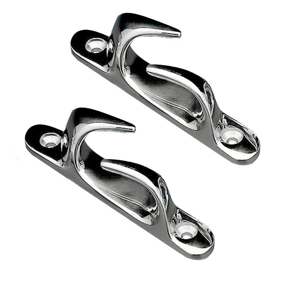 Whitecap Skene Bow Chock 4-1/2" Line Size 1/2" Pair [6113C] - shopbulluna.com