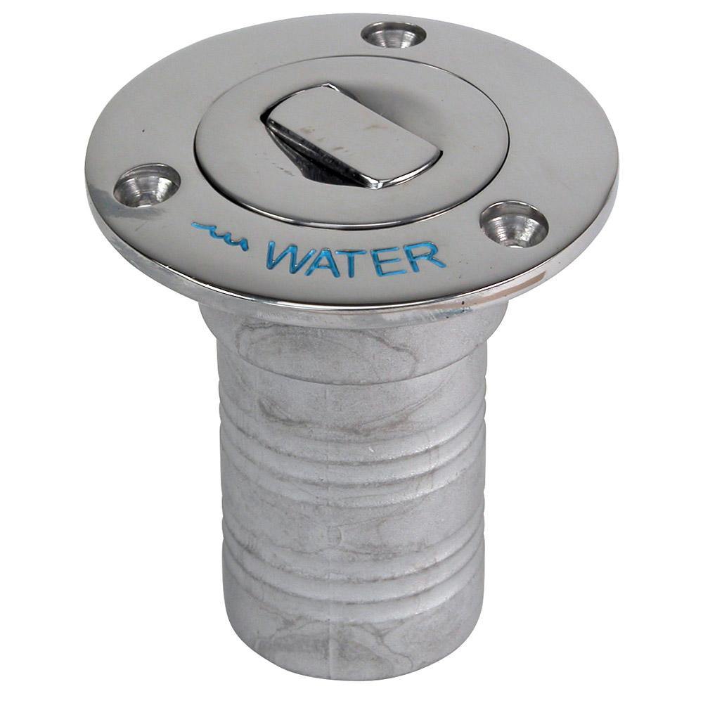 Whitecap Bluewater Push Up Deck Fill - 1-1/2" Hose - Water [6995CBLUE] - shopbulluna.com