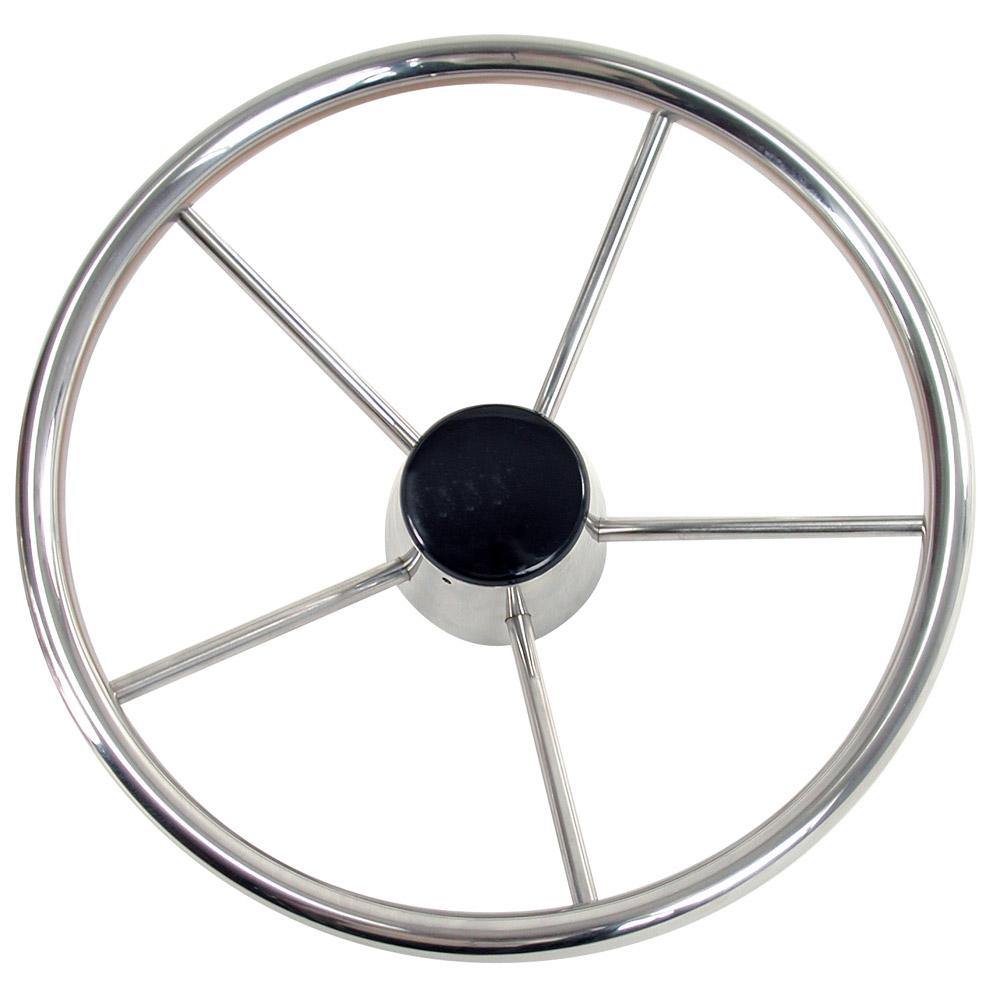 Whitecap Destroyer Steering Wheel - 13-1/2" Diameter [S-9001B] - shopbulluna.com