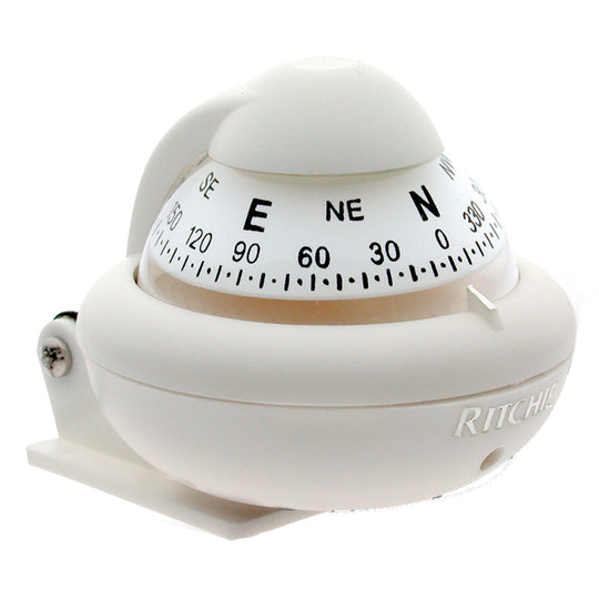 Ritchie X-10W-M RitchieSport Compass - Bracket Mount - White [X-10W-M] - shopbulluna.com