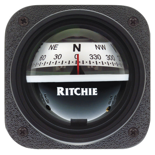 Ritchie V-527 Kayak Compass - Bulkhead Mount - White Dial [V-527] - shopbulluna.com