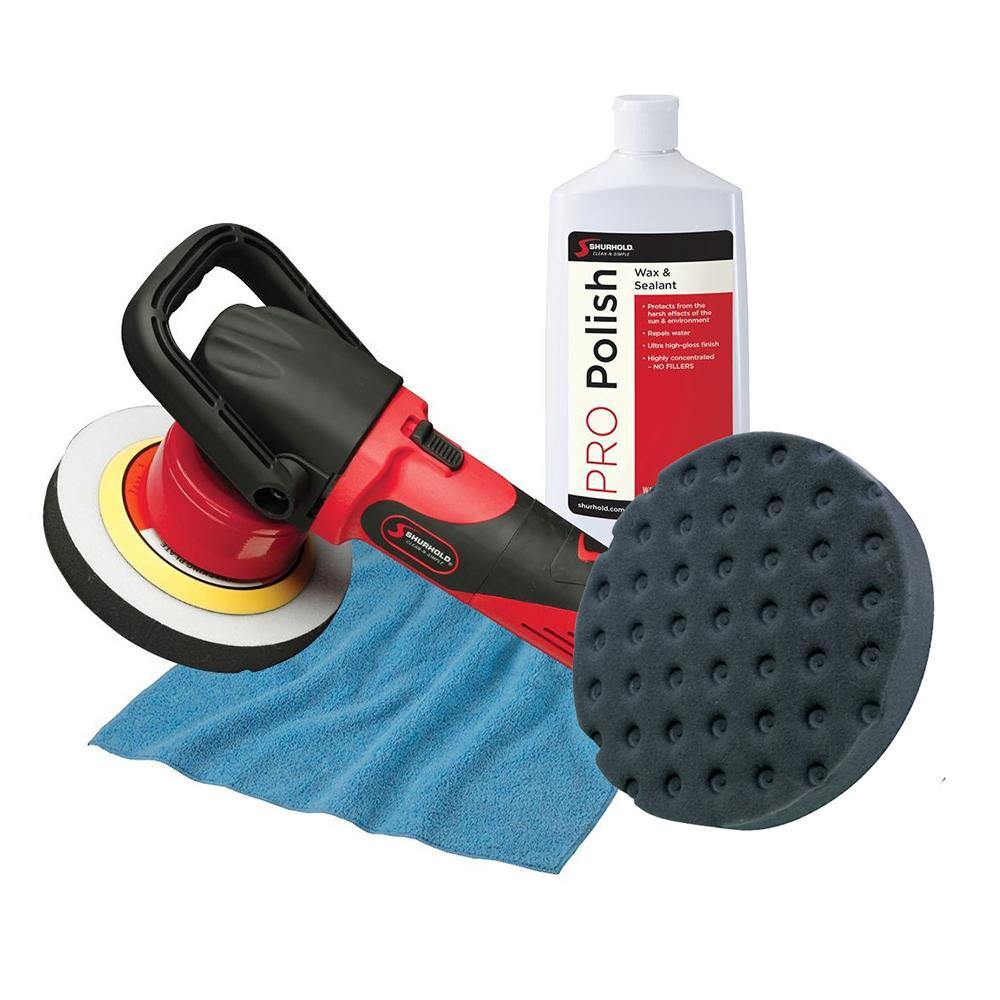 Shurhold Dual Action Polisher Start Kit w/Pro Polish, Pad & MicroFiber Towel [3101] - shopbulluna.com