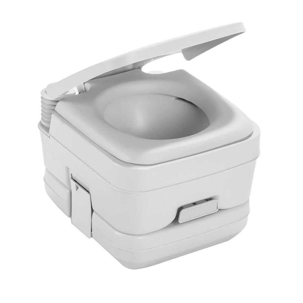 Dometic 964 MSD Portable Toilet w/Mounting Brackets - 2.5 Gallon - Platinum [311196406] - shopbulluna.com