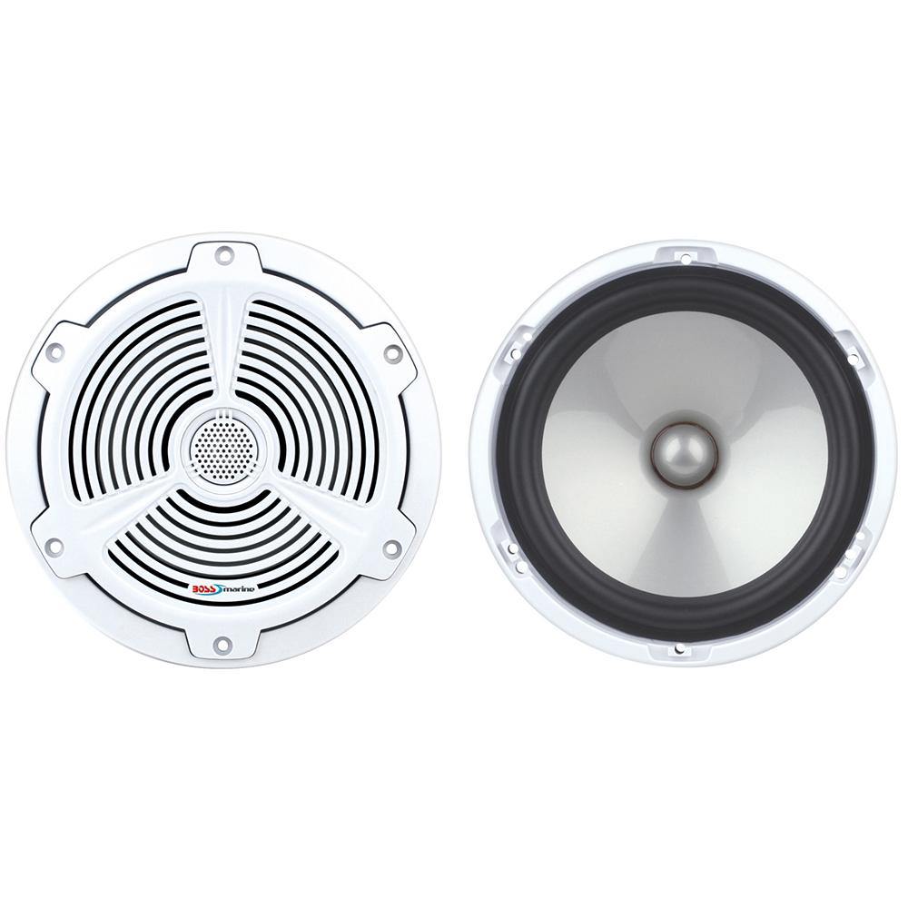 Boss Audio MR652C 6.5" 2-Way Marine Speakers - (Pair) White [MR652C] - shopbulluna.com