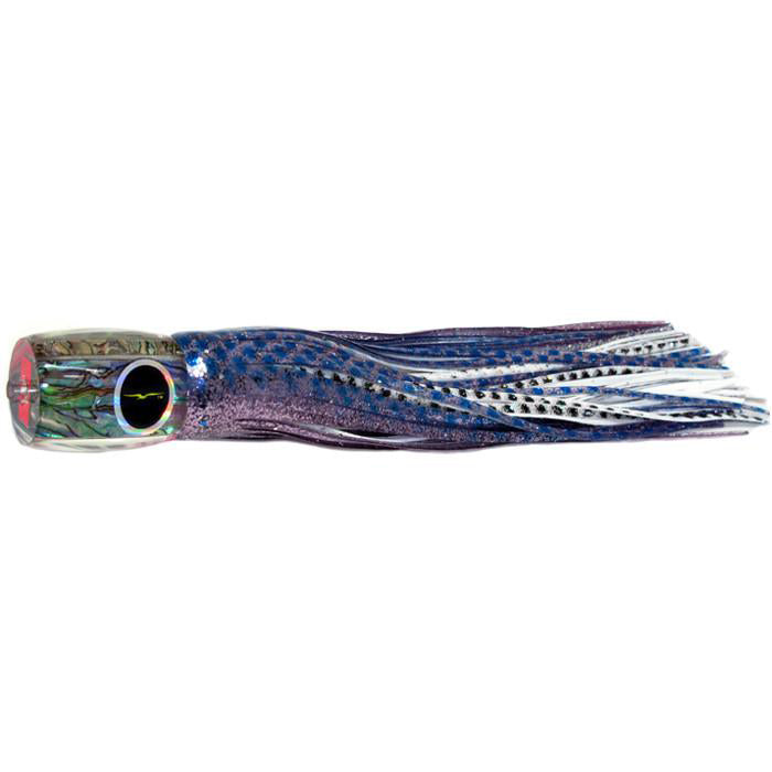 Black Bart Striper Candy Medium Heavy Tackle Lure - Purple Dot/White Dot - shopbulluna.com