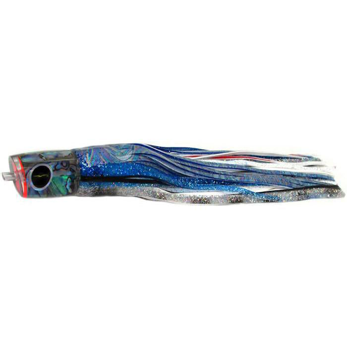 Black Bart Warrior Medium Heavy Tackle Lure - Blue/White - shopbulluna.com