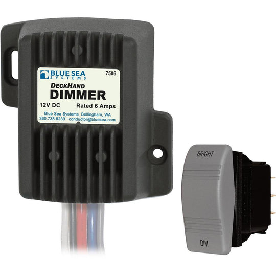 Blue Sea 7506 DeckHand Dimmer - 6 Amp/12V [7506] - shopbulluna.com