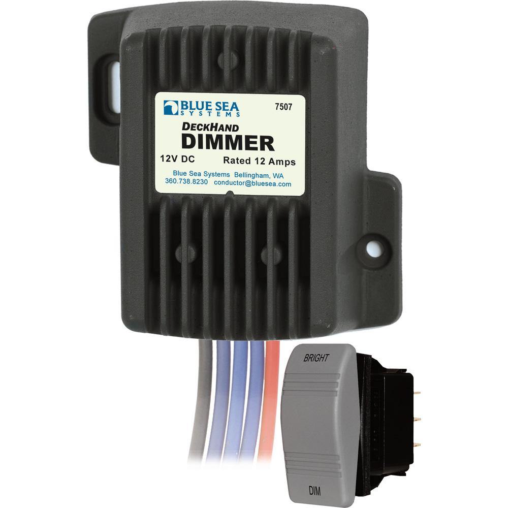 Blue Sea 7507 DeckHand Dimmer - 12 Amp/12V [7507] - shopbulluna.com