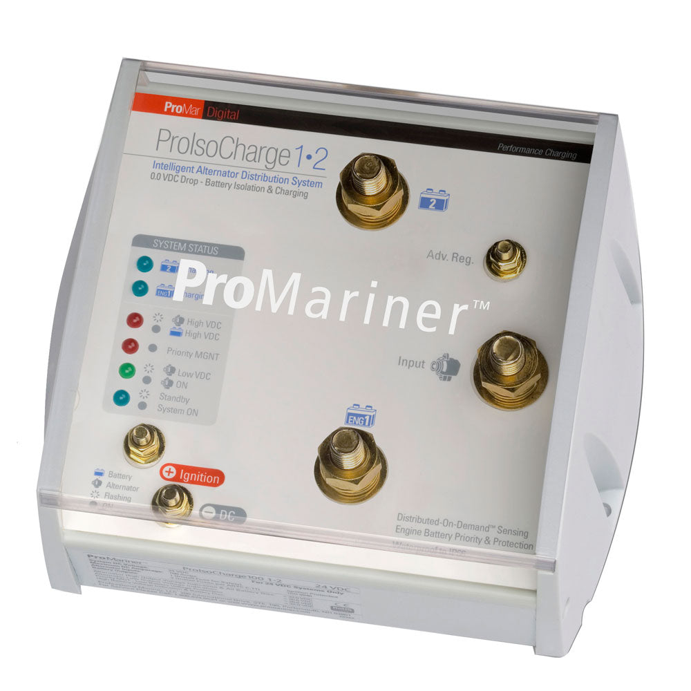 ProMariner ProIsoCharge Battery Isolator 250Amp 1-Alt 2-Bat - 12V [23123] - shopbulluna.com