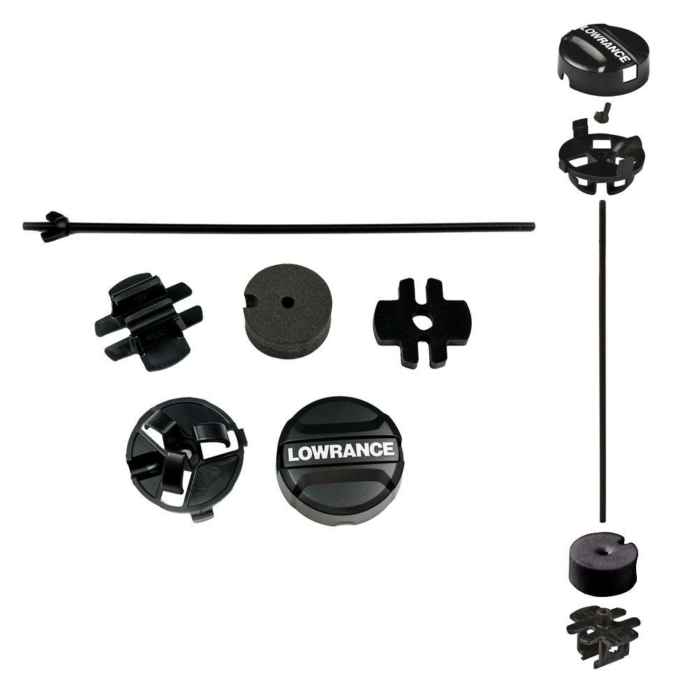 Lowrance Kayak Scupper Transducer Mount [000-10606-001] - shopbulluna.com