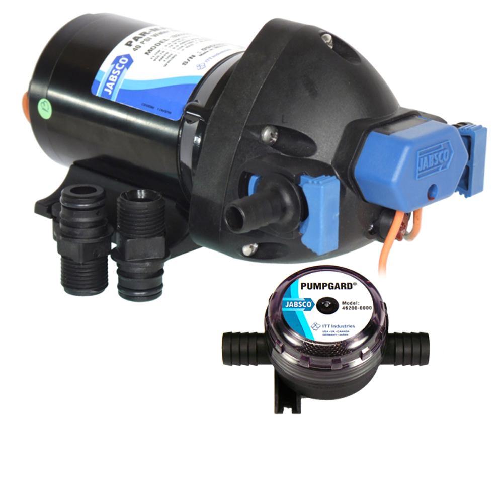 Jabsco Par-Max Shower Drain/General Purpose Pump - 3.5GPM-25psi-12VDC - w/Strainer [32601-0092] - shopbulluna.com