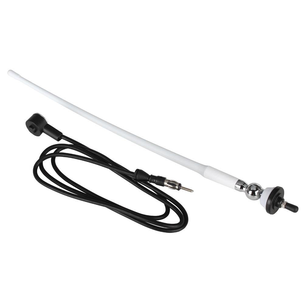 Boss Audio MRANT12W Rubber Ducky Marine Antenna - White [MRANT12W] - shopbulluna.com