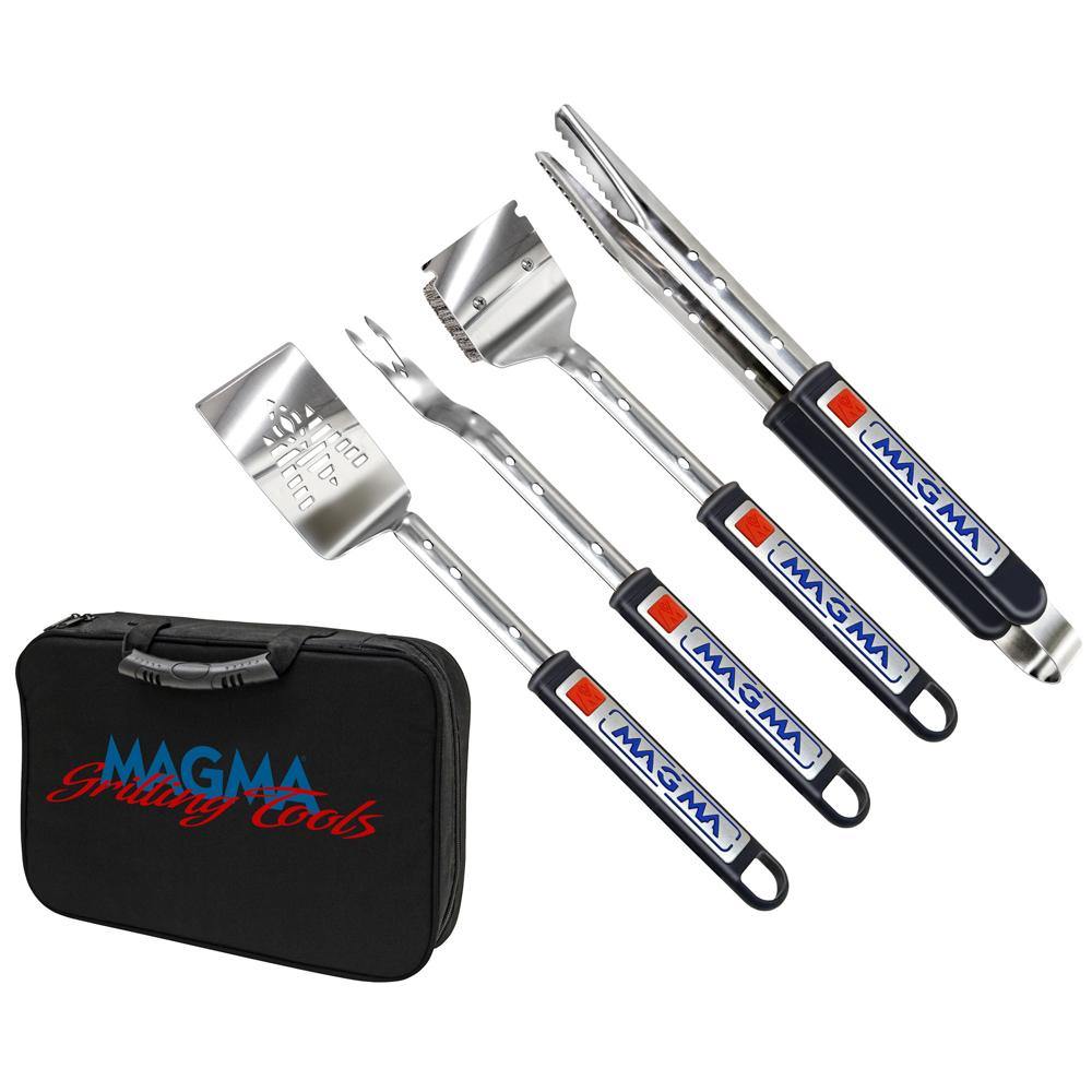 Magma Telescoping Grill Tool Set  - 5-Piece [A10-132T] - shopbulluna.com