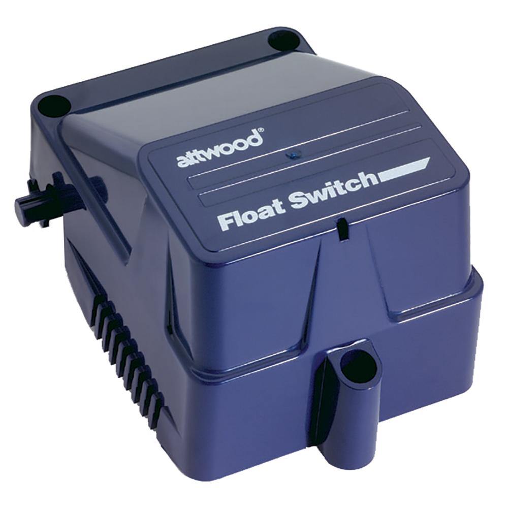 Attwood Automatic Float Switch w/Cover  - 12V & 24V [4201-7] - shopbulluna.com