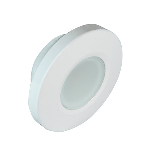 Lumitec Orbit - Flush Mount Down Light - White Finish - White Non-Dimming [112523]