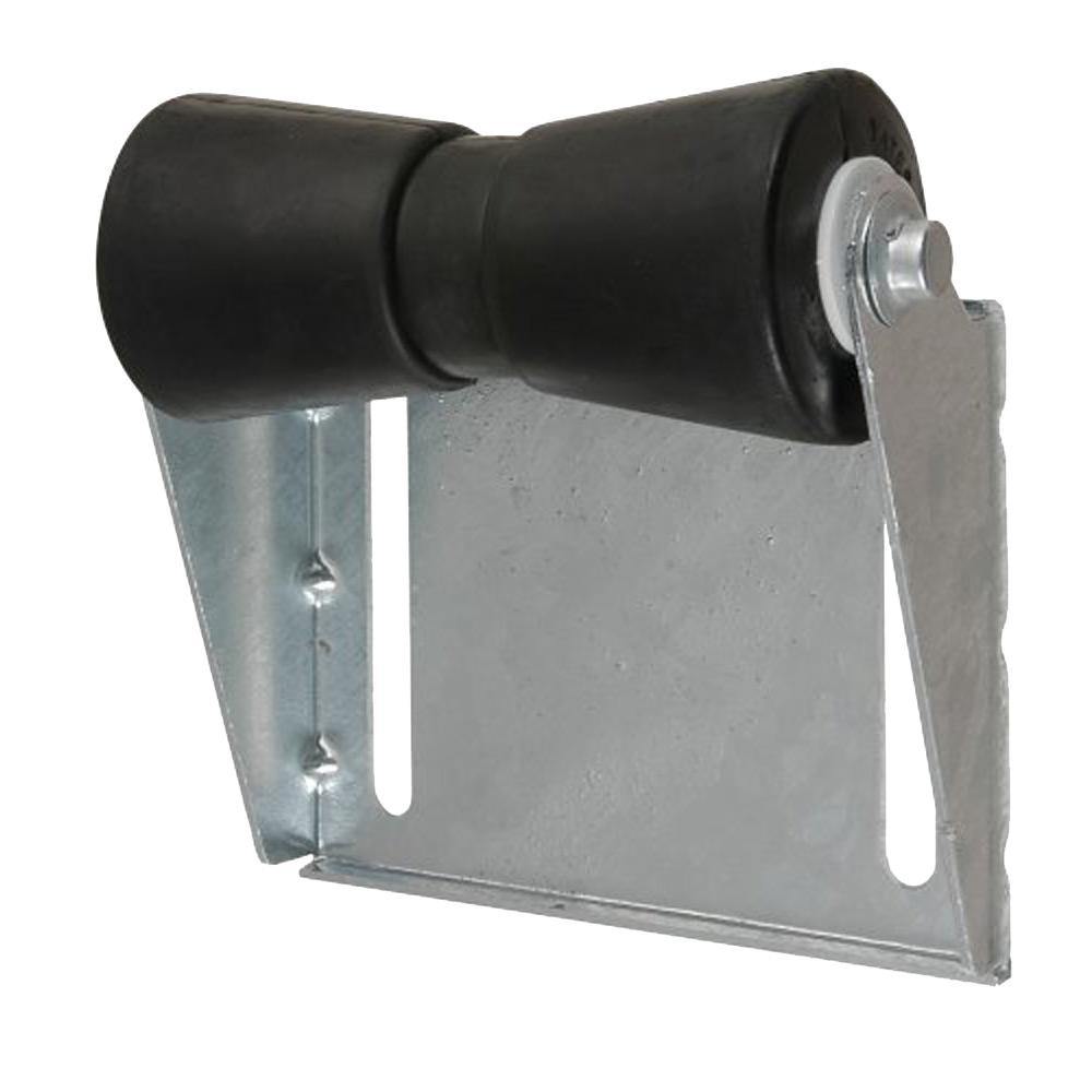 C.E. Smith Panel Bracket Assembly 8" Spool Roller - Black [10403G] - shopbulluna.com