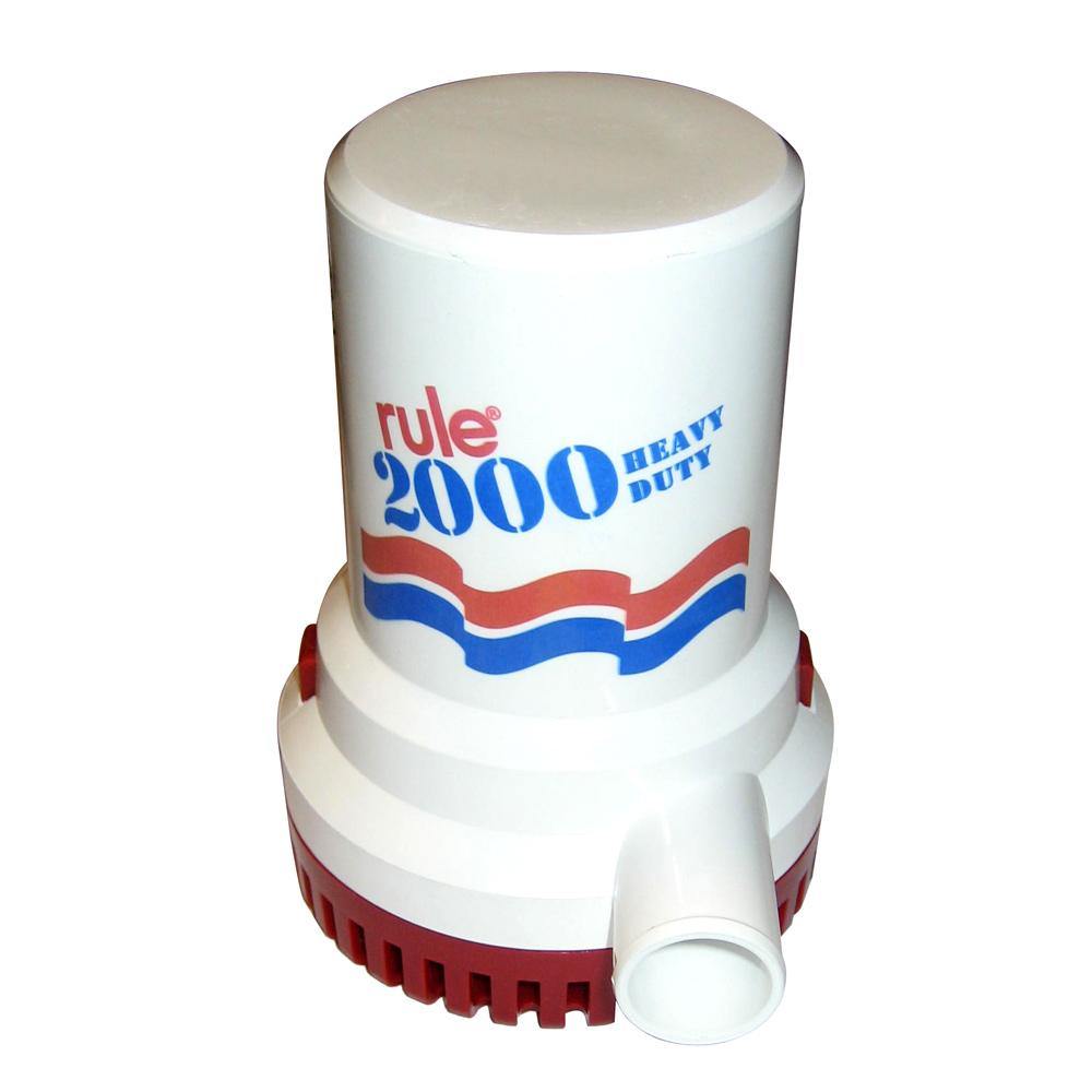 Rule 2000 G.P.H. Non-Automatic Bilge Pump - 24V [12] - shopbulluna.com