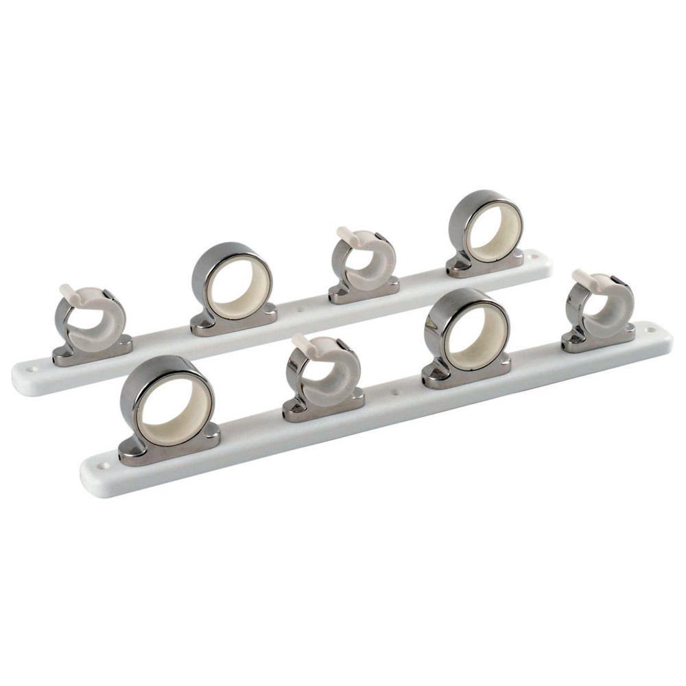 TACO 4-Rod Hanger w/Poly Rack - Polished Stainless Steel [F16-2752-1] - shopbulluna.com