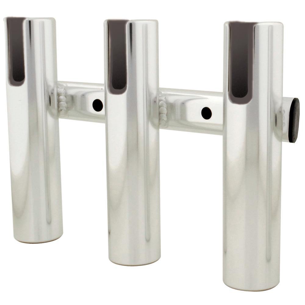 TACO 3-Rod Holder Rack - Brushed Aluminum [F31-3003BSA-1] - shopbulluna.com