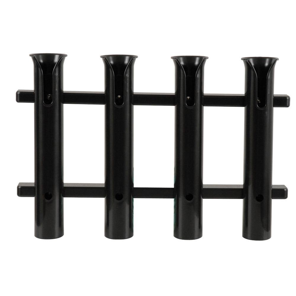 TACO 4-Rod Poly Rod Rack - Black [P03-064B] - shopbulluna.com