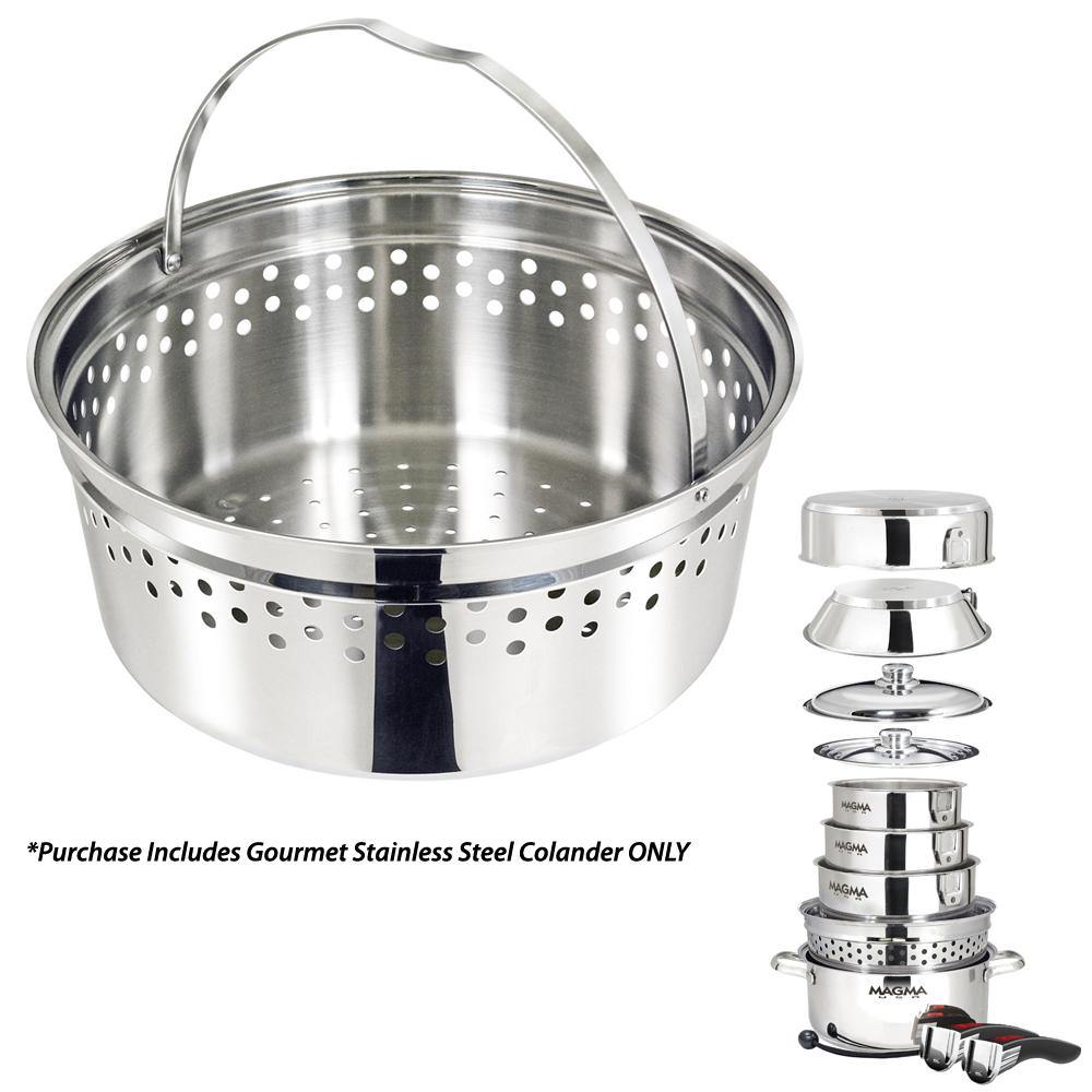 Magma Gourmet Stainless Steel Colander [A10-367] - shopbulluna.com